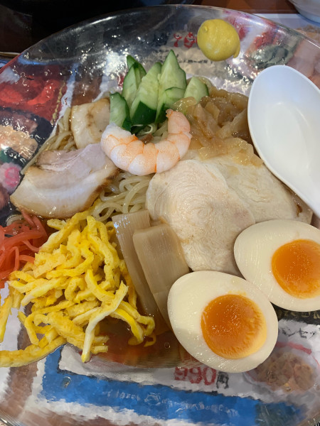 「冷し中華(味玉)」@幸楽苑 平店の写真