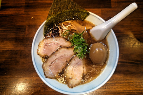 「紫(ゆかり)そば」@中華そば むらさき山の写真