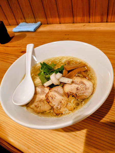 「塩らぁめん」@らぁめん白瀬の写真