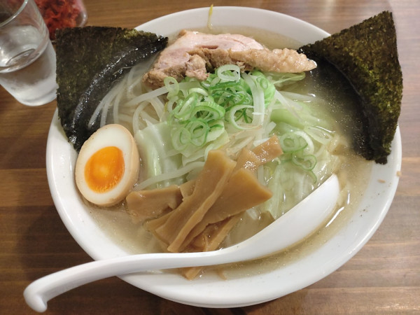 「塩野菜大盛」@二代目うめまる 麺や 日の出の写真