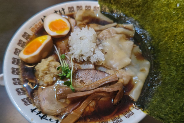 「特製ワンタン肉そば」@New Old Style 肉そばけいすけの写真