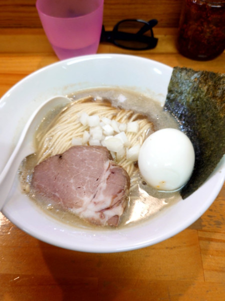 「煮干ソバ味玉」@煮干中華ソバ イチカワの写真