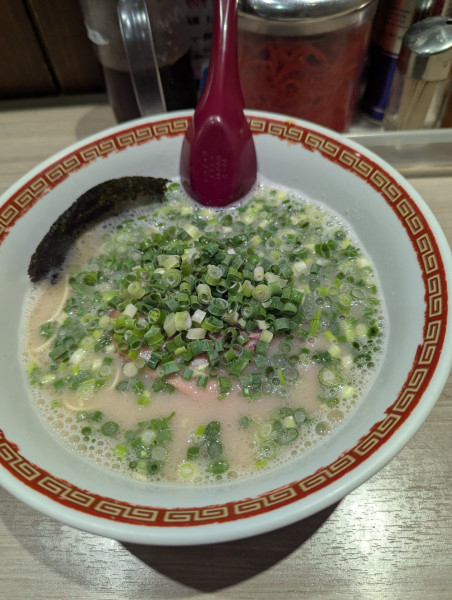 「博多ラーメン+替玉」@長浜ラーメン 博多っ子の写真