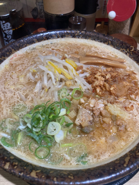 「味噌ラーメン」@吟醸味噌ラーメン まごころ亭の写真