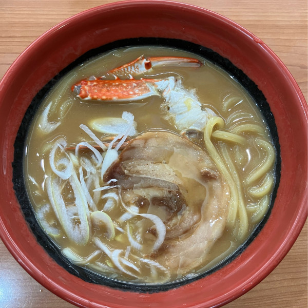 「かに白湯らーめん680円」@無添加 くら寿司 千葉ニュータウン中央店の写真