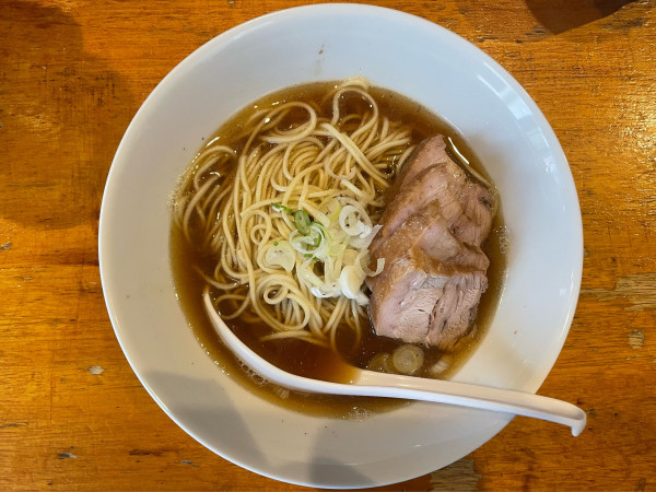 「肉そば(小)」@自家製麺 伊藤の写真