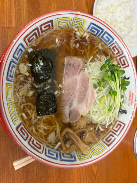 「ねぎそば」@ちばき屋 葛西店の写真