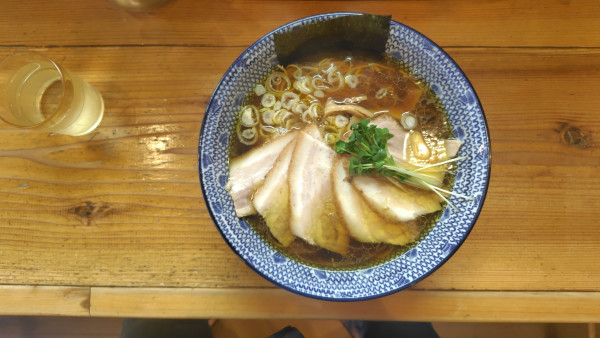 「肉そば　大盛」@中華蕎麦 みず川の写真