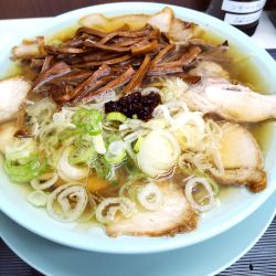 メンマ中華そば（￥850）