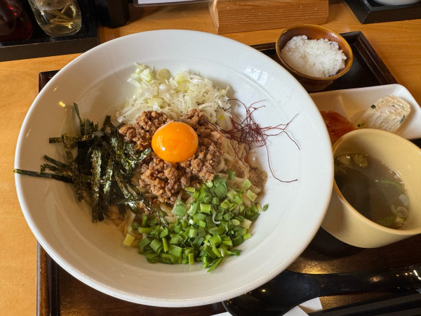 「まぜそば　900円」@まぜそば 453の写真