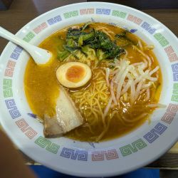 信州味噌のピリ辛野沢菜ラーメン
