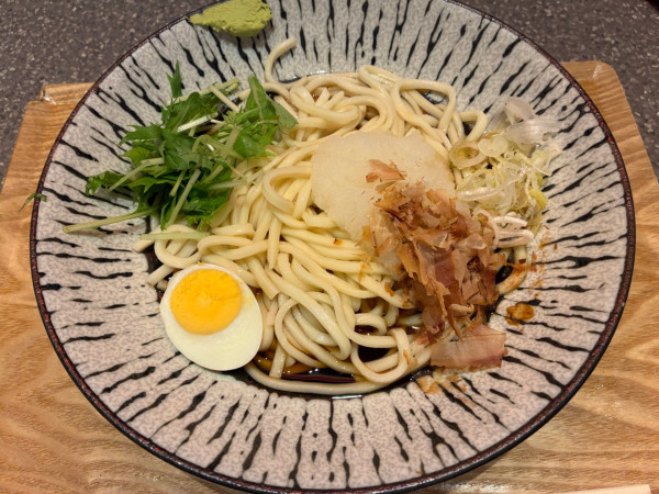 「冷やしおろしうどん（￥600）」@文殊 大手町店の写真