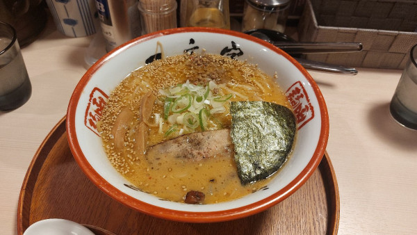 「味噌ラーメン」@函館麺や 一文字 函館本店の写真
