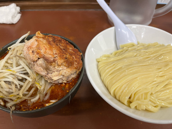 「極辛野菜味噌チャーシューつけめん(平打ち)」@ラーメン ひかりの写真