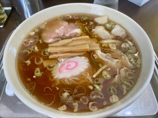 「ワンタン麺」@一ツ橋 大勝軒の写真