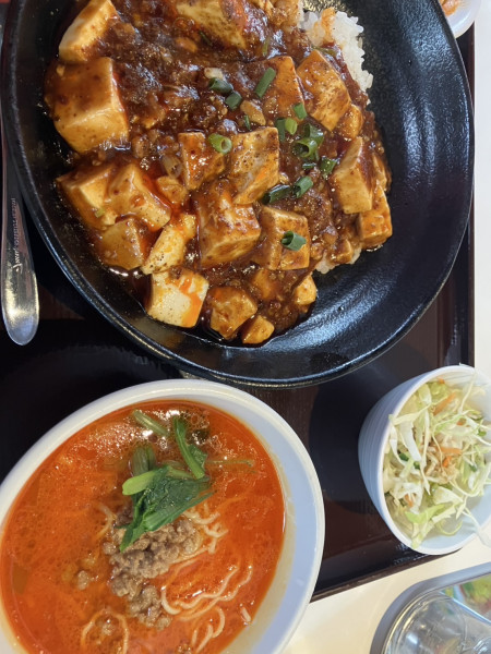 「麻婆丼セット900円」@京華茶楼 新橋店の写真