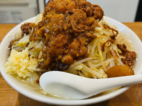 「太塩 1,400円 大阪背脂 150円」@のスたの写真