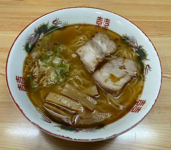 「中華そば（並）850円」@桔梗屋の写真