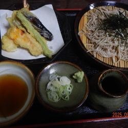 天ざるそば（1,600円）