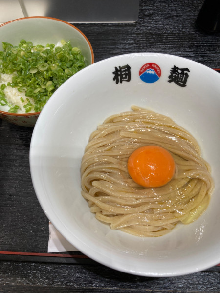 「桐玉、冷、ネギ塩ご飯」@〈中華そば 桐麺総本店 〉新宿高島屋.  グルメフェスの写真