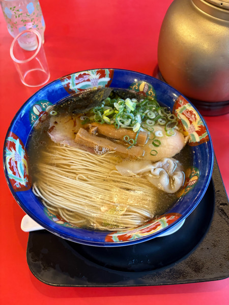 「塩ラーメン　ワンタン」@麺や食堂 本店の写真