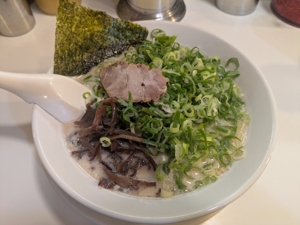 「ネギラーメン」@博多天神 池袋店の写真