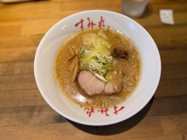 「半ラーメン(味噌) 850円」@すみれ 横浜店の写真