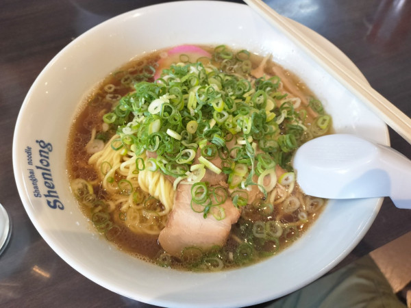 「ネギソバ大盛り」@のりや食堂の写真