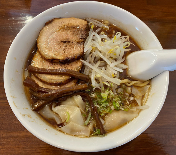 「チャーシュウワンタンメン ショウガ」@ラーメン正油屋の写真