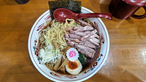 「和風冷やし中華そば(大盛)」@とら食堂 松戸分店の写真