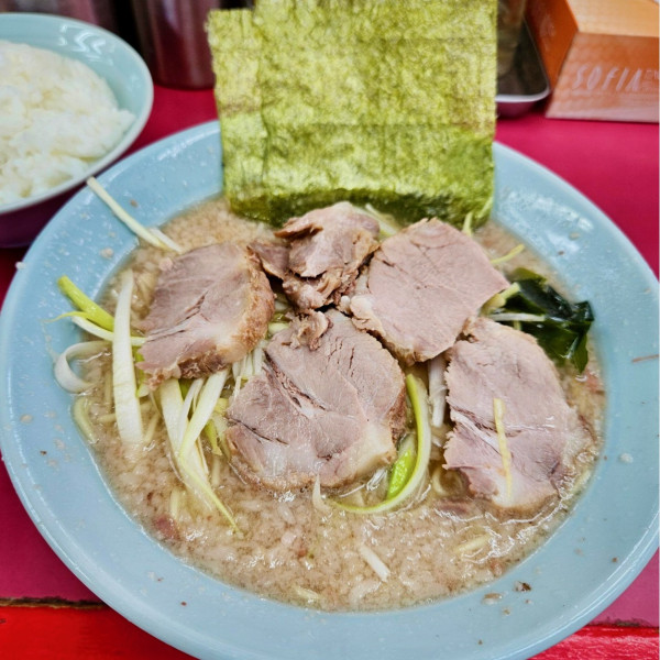 ネギチャーシューメン960円 ＋ライス250円