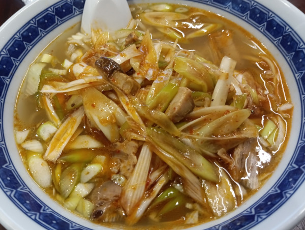 「ねぎラーメン（塩）¥1100他」@中華 大興の写真