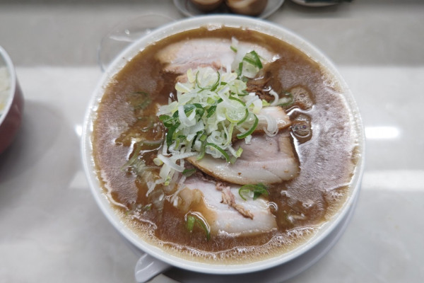 「チャーシュー麺+煮卵」@中華そば きくたにの写真