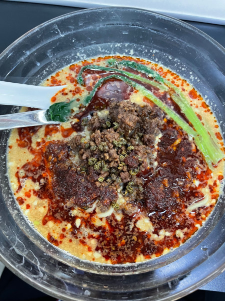 「週末限定　青山椒担々麺　冷製　辛さ2倍」@自家製麺SHINの写真