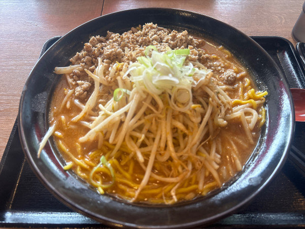 「元祖味噌ラーメン・無料唐揚げ」@マルキン本舗 東松山店の写真