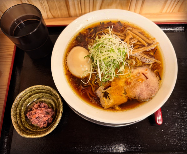 「定義中華そば味玉入り」@麺匠ぼんてんの写真