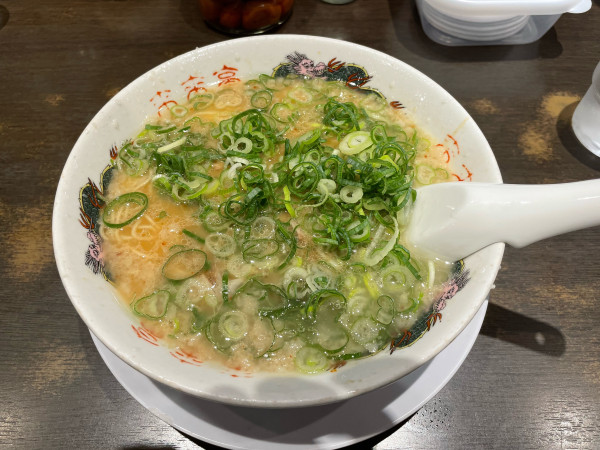 「こってりラーメン（がっつりA定食）1,360円」@来来亭 恵那店の写真