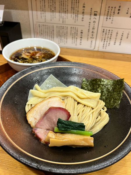 「淡麗醤油つけ麺」@麺道 ひとひらの写真