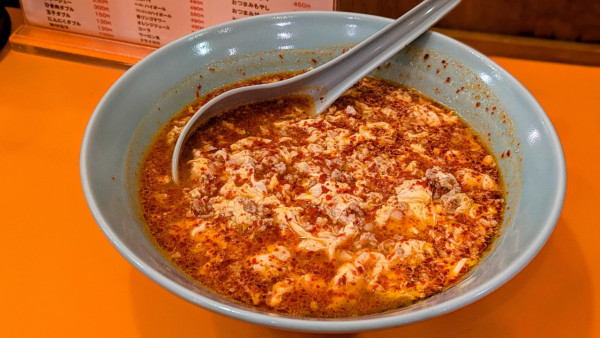 「タンタンメン（大辛）（960円）」@元祖ニュータンタンメン本舗 伊勢佐木店の写真