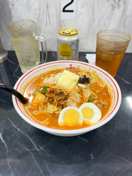 「五目味噌タンメン」@蒙古タンメン 中本 目黒店の写真