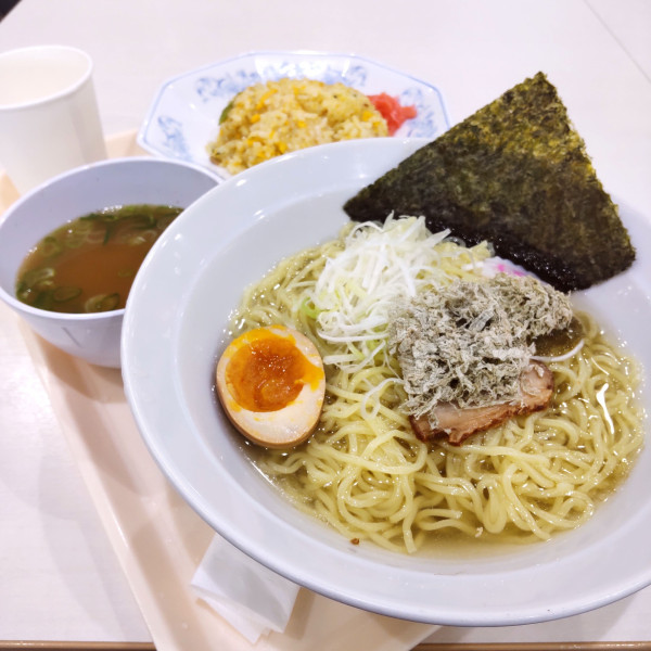 「【期間限定】昆布水つけ麺（￥690）＋ミニ炒飯（￥260）」@ポッポ 大森店の写真