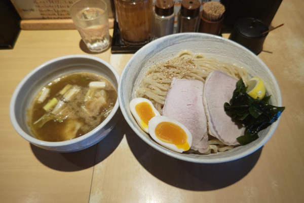 「特製濃厚塩つけ麺」@つけ麺 道の写真