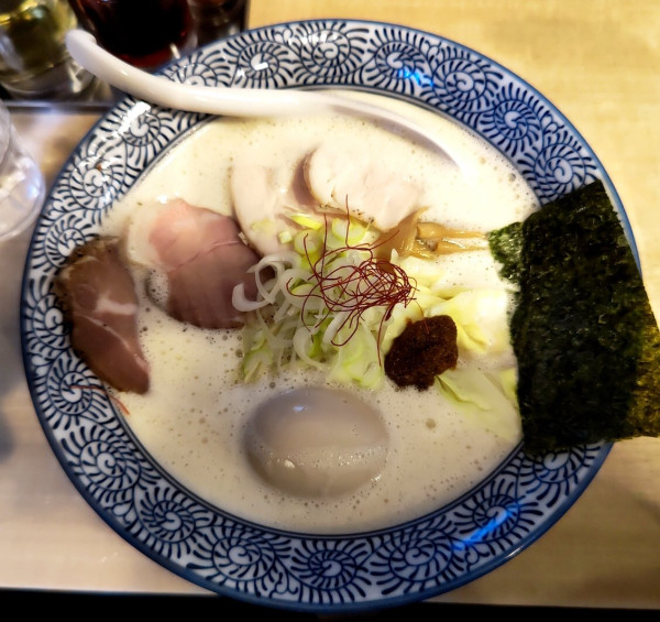 「一學ソバ（鶏豚）」@鶏豚骨 一學の写真