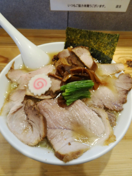 「しおチャーシューメン1500円」@オランダ軒の写真