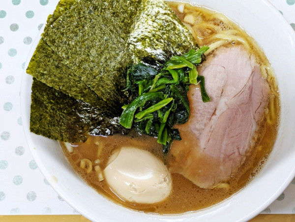 「ラーメン＋味玉」@ラーメン けん家の写真
