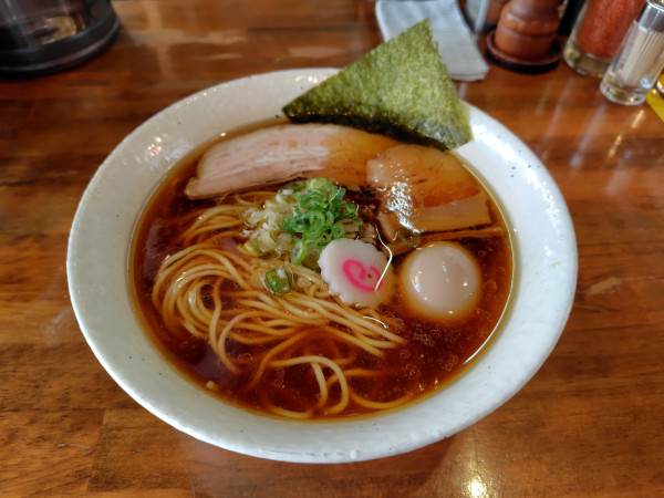 「味玉中華そば¥1000」@BASSOの写真