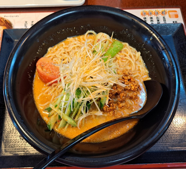 「冷やし担々麺1030円」@中華飯店 だんらんの写真