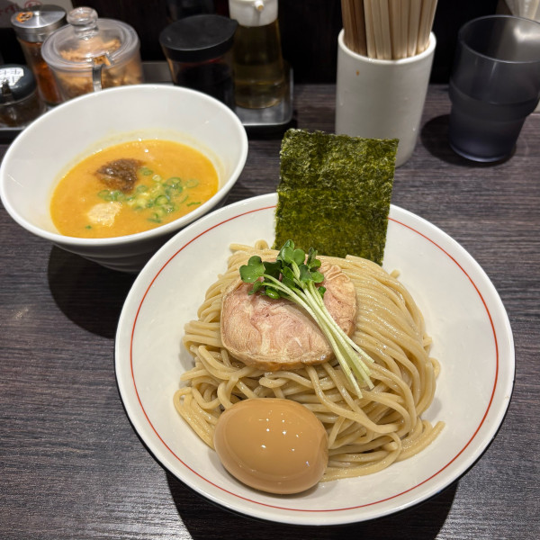 「限定　鶏白湯つけ麺」@中華そば 十目一八食堂の写真