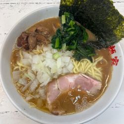 ラーメン中1000円+玉ねぎ+コマチャ+ライス