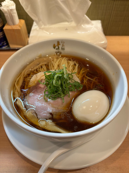「味玉醤油」@らぁ麺 はやし田 浅草店の写真